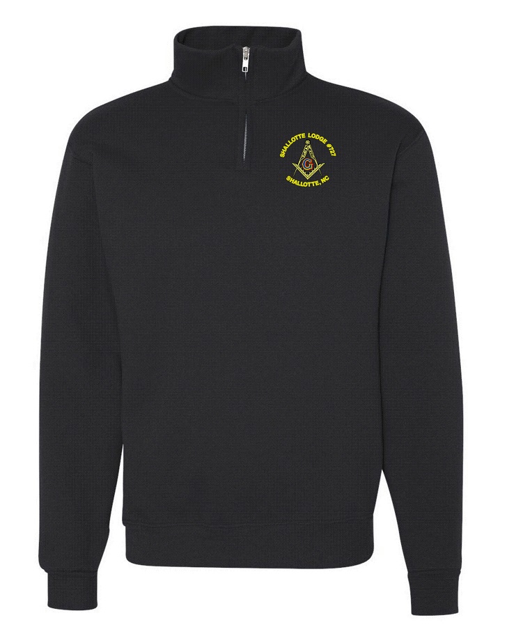 (image for) Shallotte Lodge #727 1/4 Zip Sweatshirt