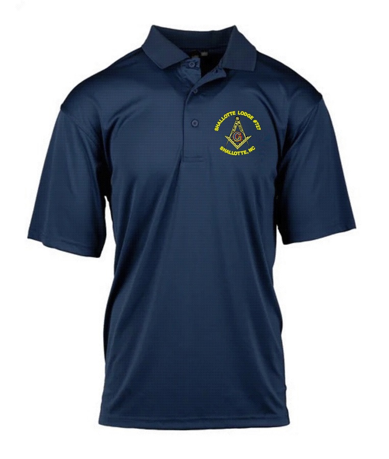 (image for) Shallotte Lodge # 727 Moisture Wicking Polo