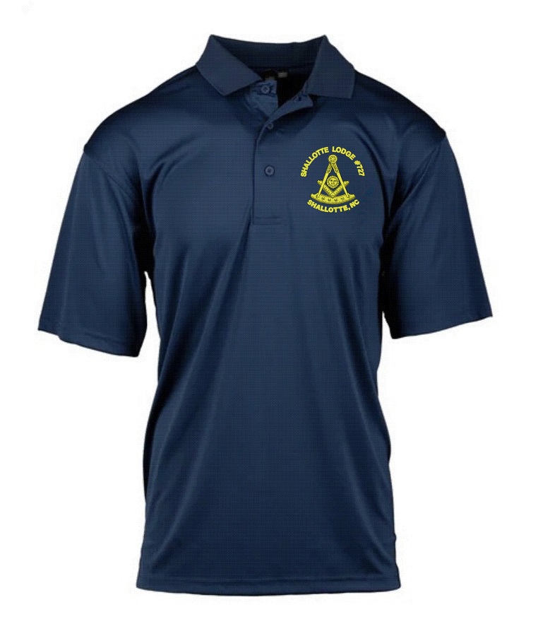 (image for) Shallotte Lodge # 727 Past Master Moisture Wicking Polo