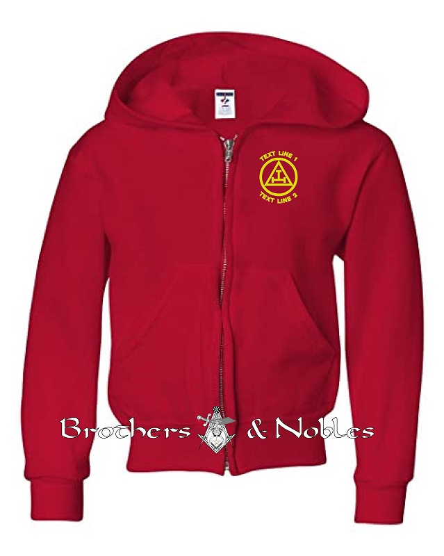 (image for) Royal Arch Mason Full Zipper Hooded Sweat