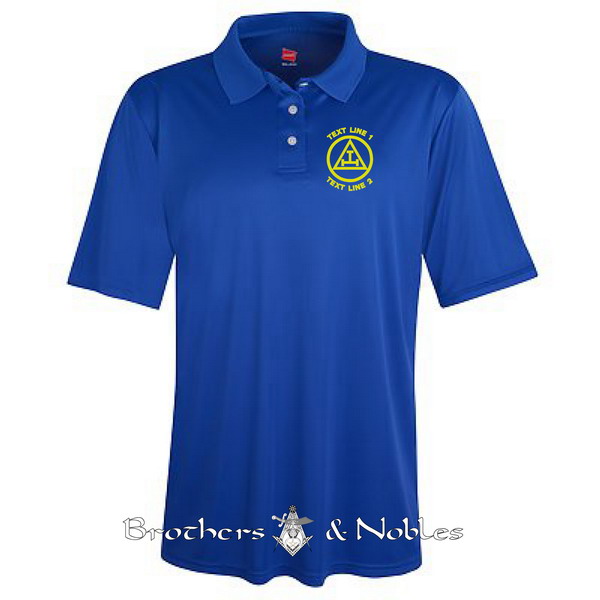 (image for) Royal Arch Mason Moisture Wicking Polo