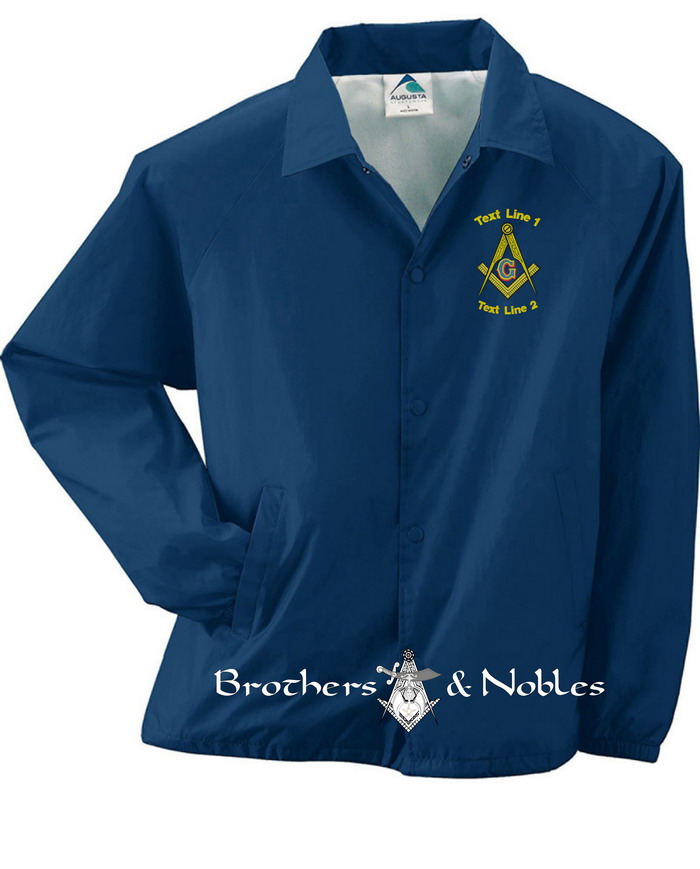 (image for) Masonic / Mason Windbreaker / Coaches Jacket #792