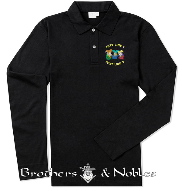 (image for) ROJ Royal Order of Jesters Polo L/S