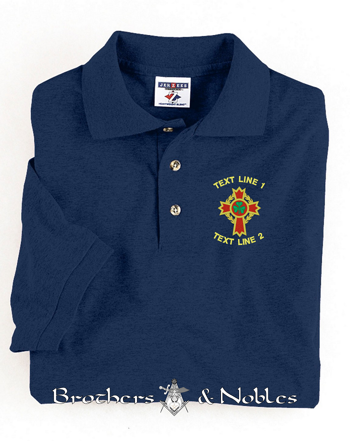(image for) KCCH Knight Commanders Court of Honor 50/50 Polo