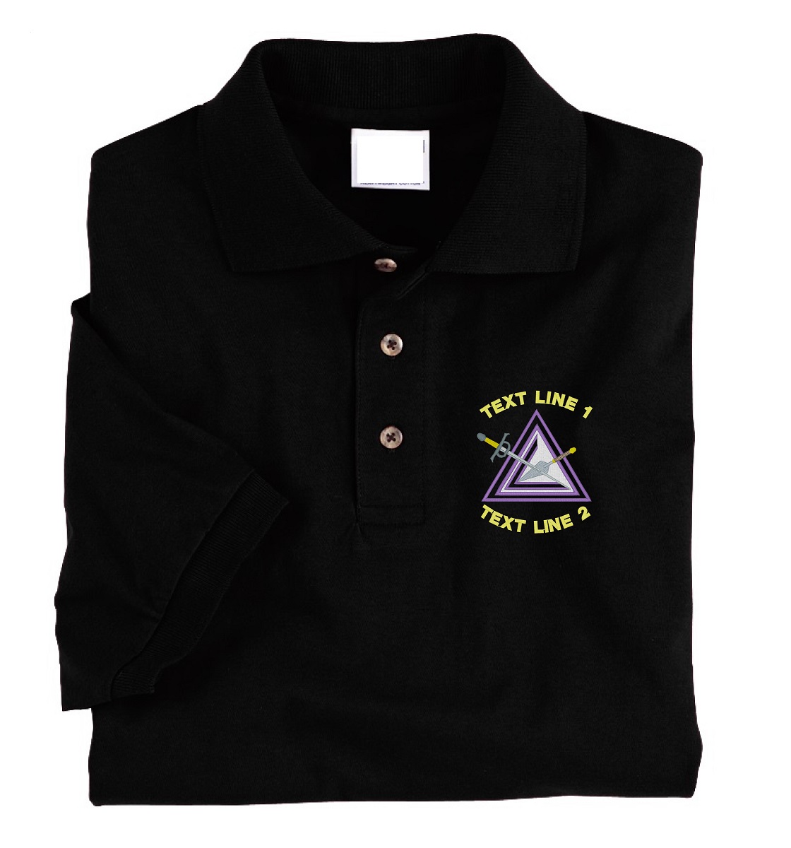 (image for) Cryptic Council Masonic Polo #871