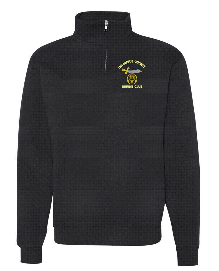 (image for) Columbus County Shrine Club 1/4 Zip Sweatshirt