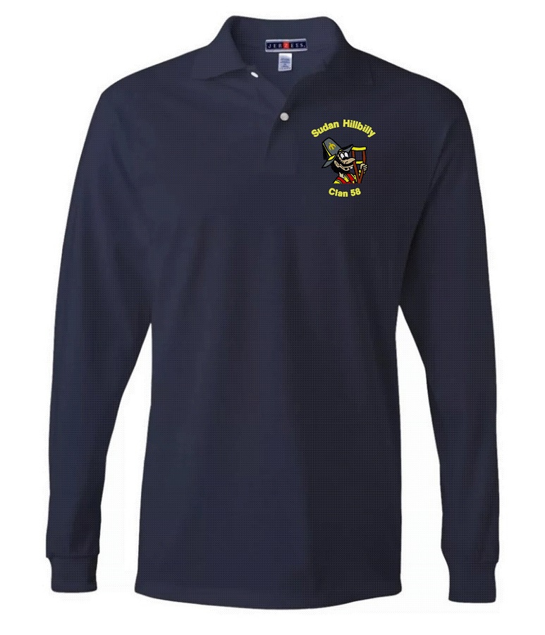 (image for) Sudan Hillbilly Clan 58 L/S Polo