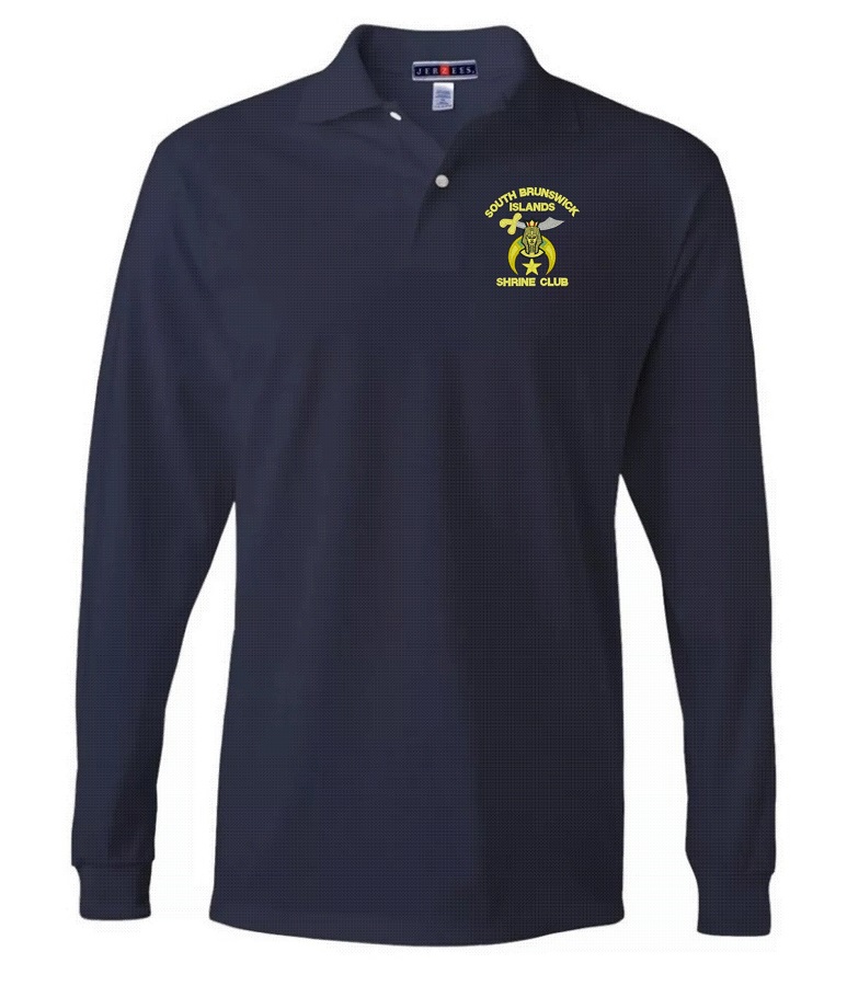 (image for) South Brunswick Islands Shrine Club L/S Polo