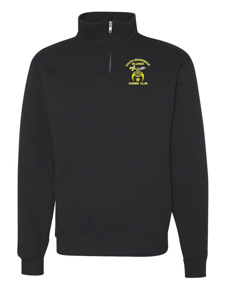 (image for) South Brunswick Islands Shrine Club 1/4 Zip Sweatshirt