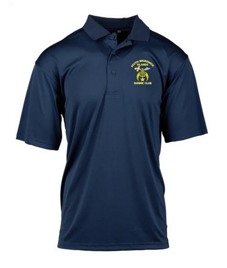 (image for) South Brunswick Islands Shrine Club Master Moisture Wicking Polo